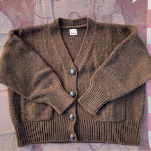 Babaa cardigan no17 earth